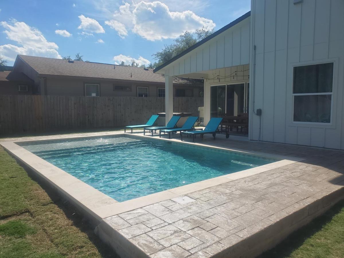 White Dove Pool House- Modern Luxury 4Br Home Near Lake Travis Wpool ออสติน ภายนอก รูปภาพ